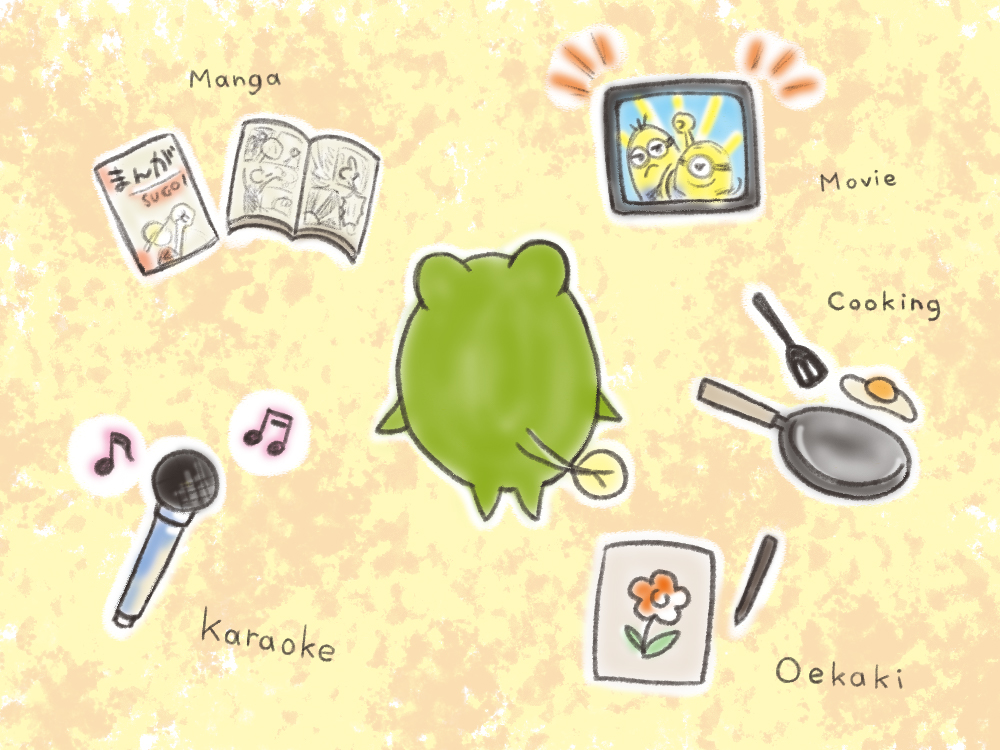 イラストを描きました。